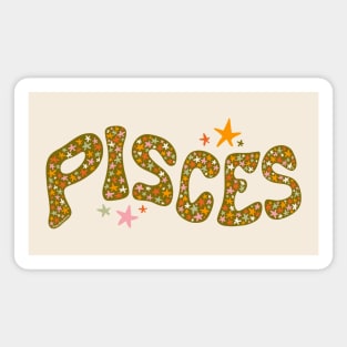 Starry Pisces Magnet